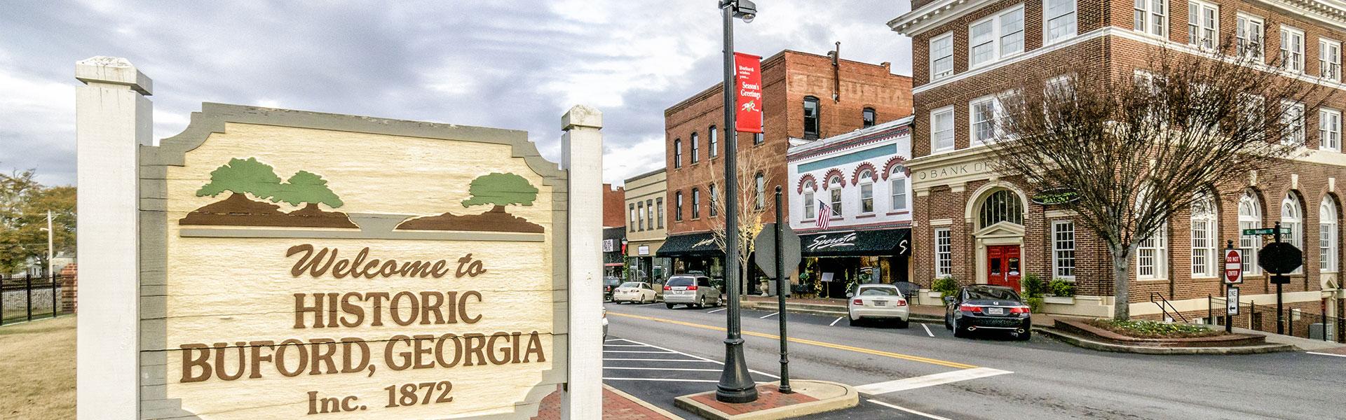 Historic Buford sign