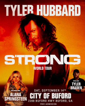 Tyler Hubbard concert Sep 14th